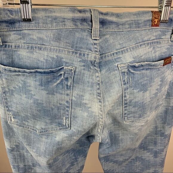 SALE 🔥7 for all Mankind Aztec jeans size 28 - Picture 9 of 13